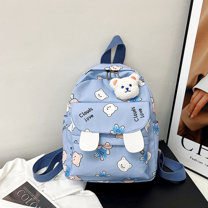Niedlicher Plüschbär-Mini-Rucksack Karnz