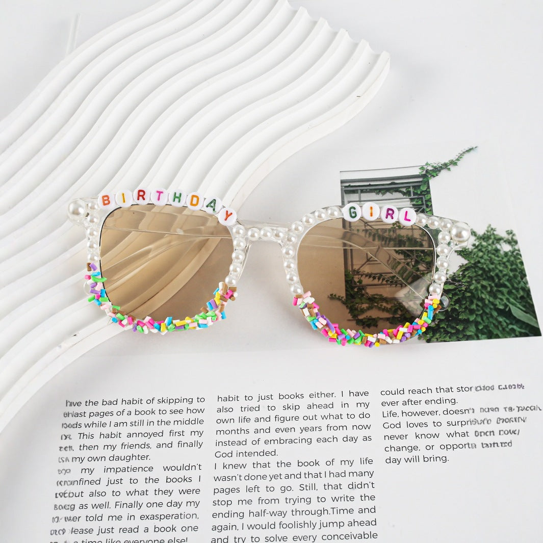 Dekorative Statement-Sonnenbrille Karnz