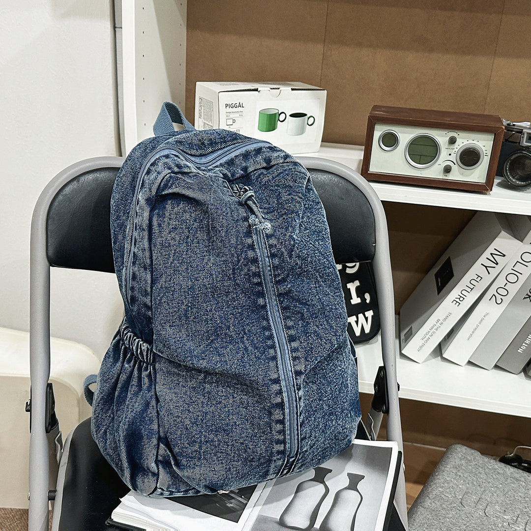 Lässiger Denim Reisucksack Karnz