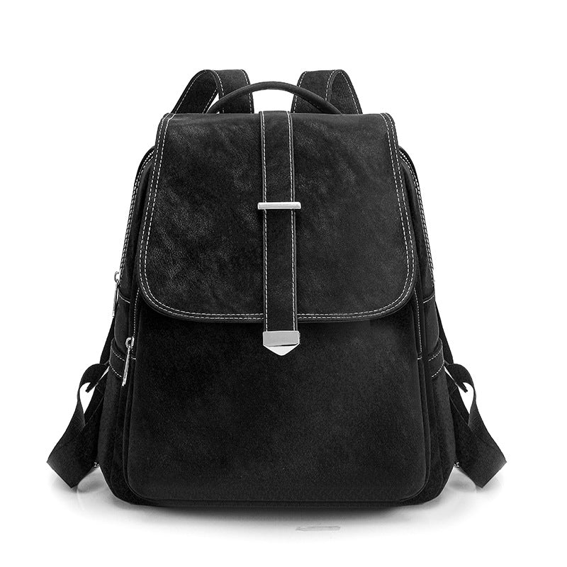 Stylischer Faux-Leder-Rucksack Karnz