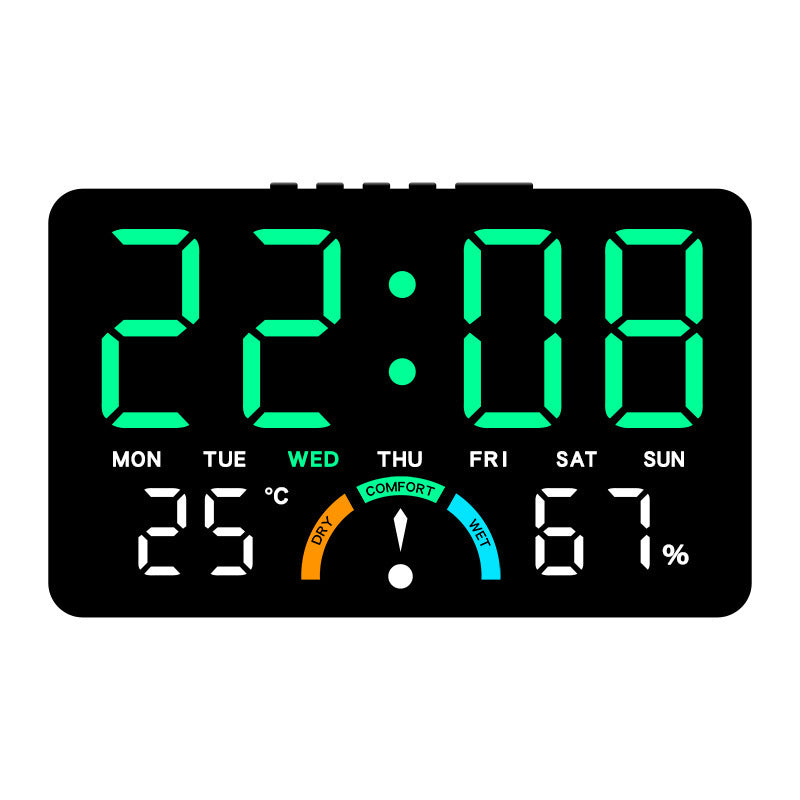 Digitaluhr mit Umfangreicher Wetteranzeige Karnz