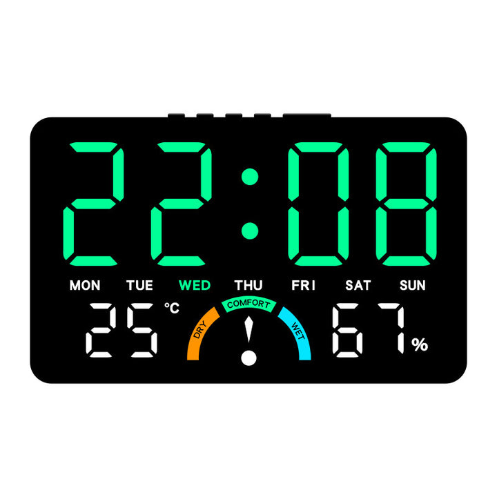 Digitaluhr mit Umfangreicher Wetteranzeige Karnz