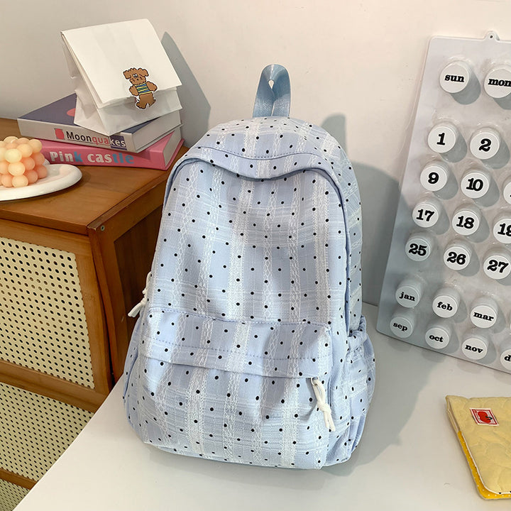 Niedlicher Rucksack mit gepunktetem Muster