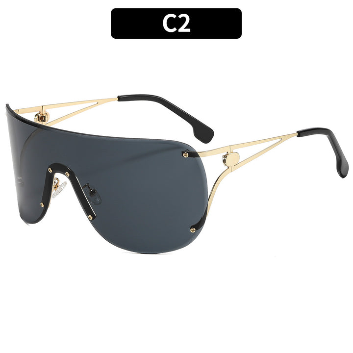 Oversized futuristische Schutzbrille