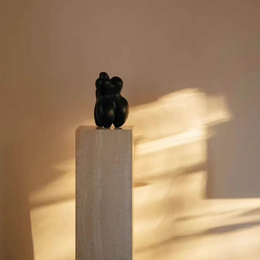 Abstrakte skulpturale Kunstwerk