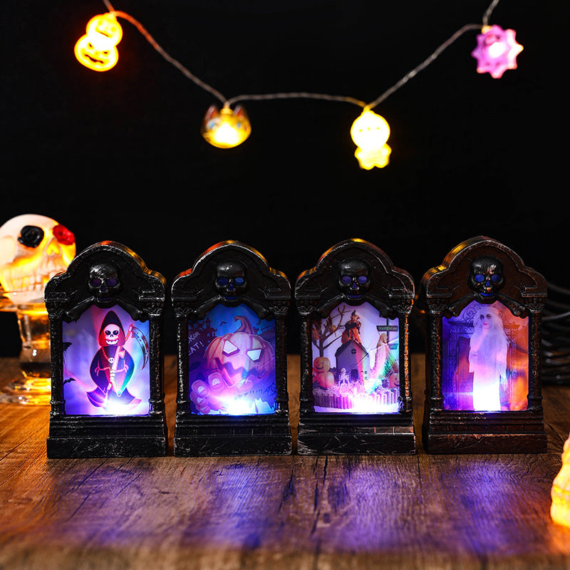 Gruselige Halloween Dekorationslaterne Karnz