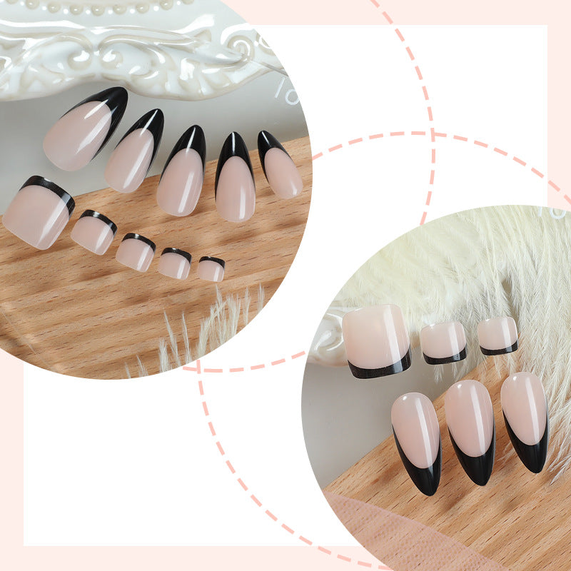 Stylisches Press-On Nagelkunst-Set mit elegantem Design Karnz