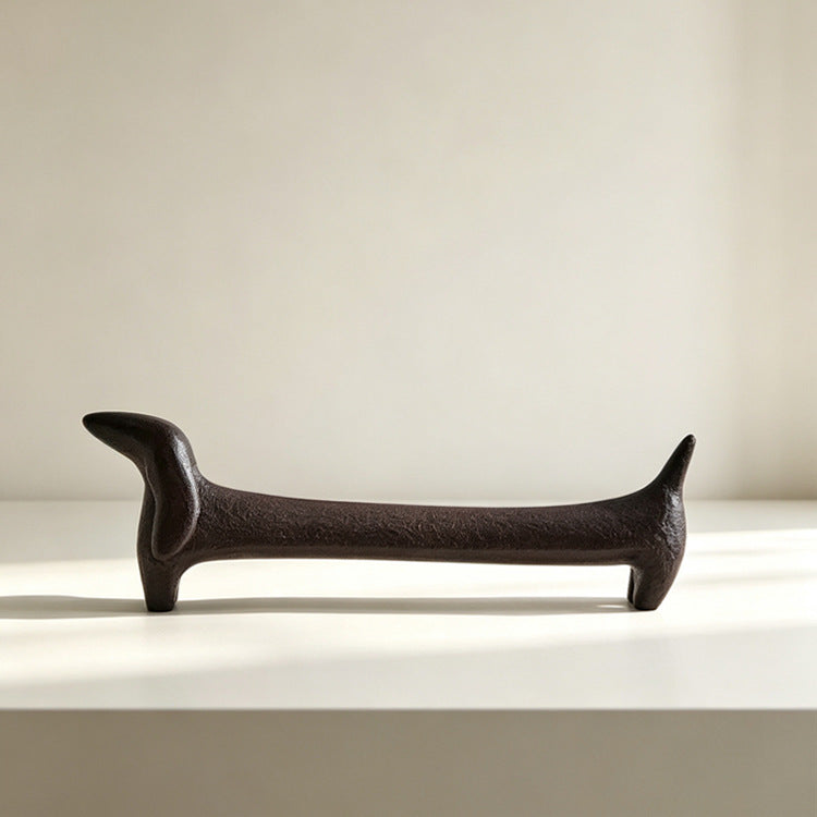 Dekorativer Hund Figur