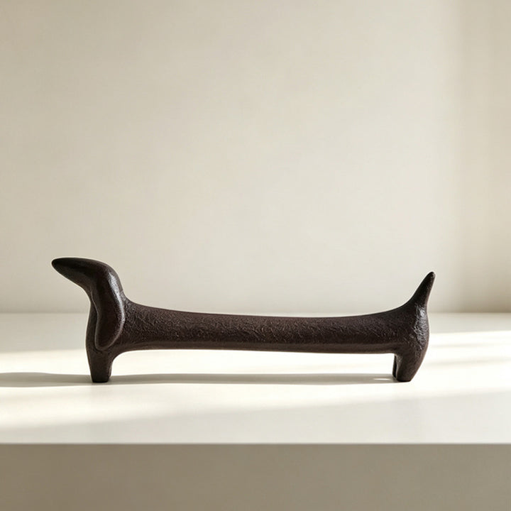 Dekorativer Hund Figur