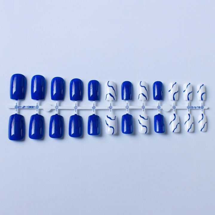 Kreatives Marmor Nagel Kunst Set