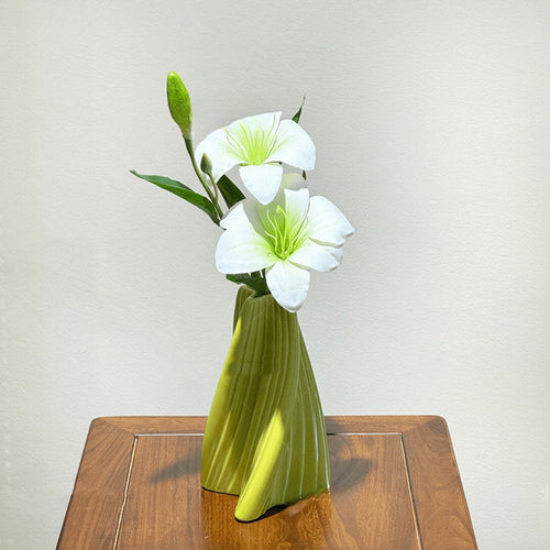 Elegante dekorative Blumenvase für die Wohnkultur