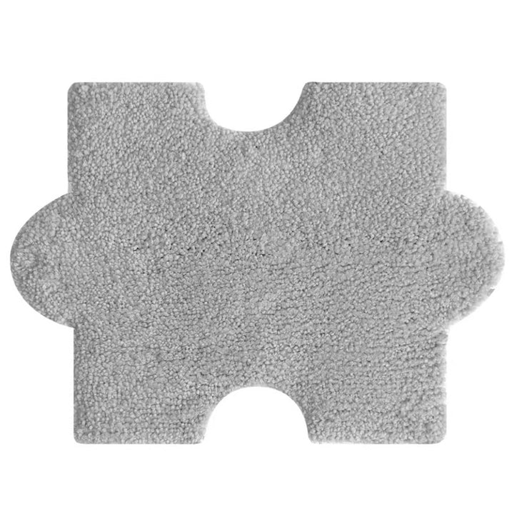 Weicher Plüsch-Badeteppich in Puzzleform