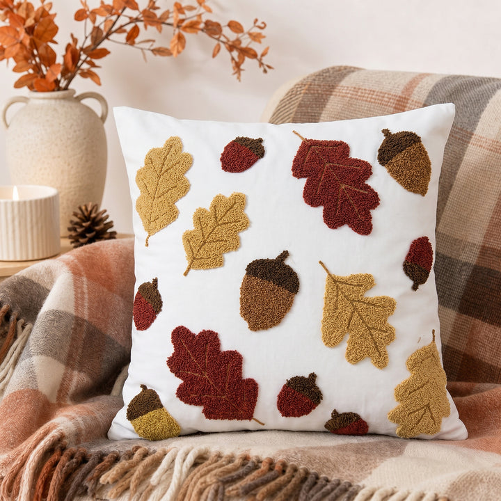 Blattmuster Textur Kissen