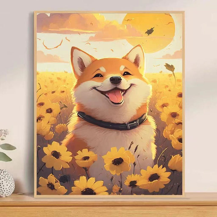 DIY Landschaft Malen nach Zahlen Kunstset Karnz