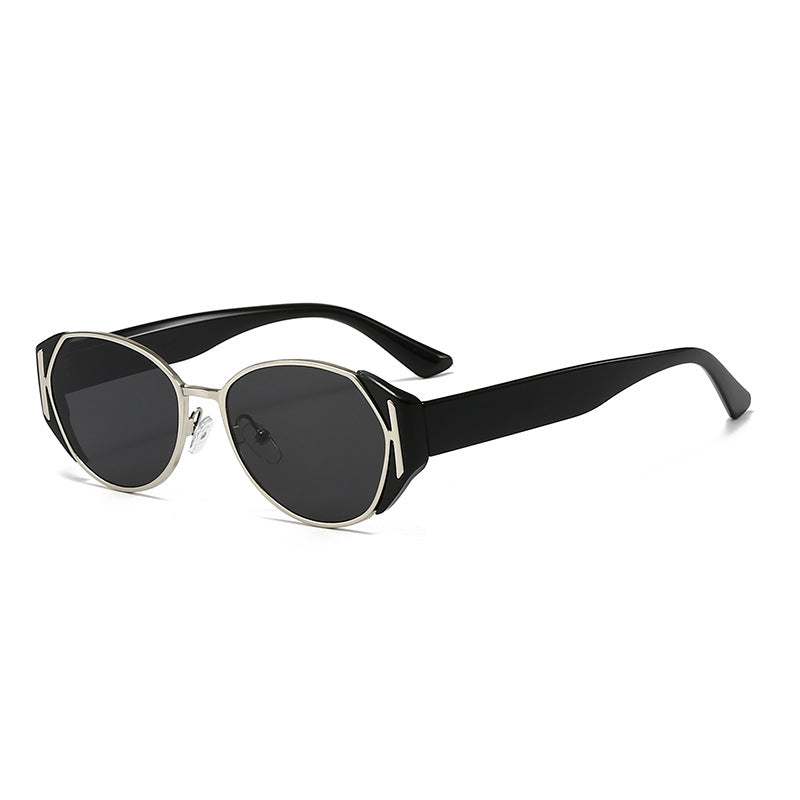 Damen modische Sonnenbrille mit markantem Rahmen Karnz