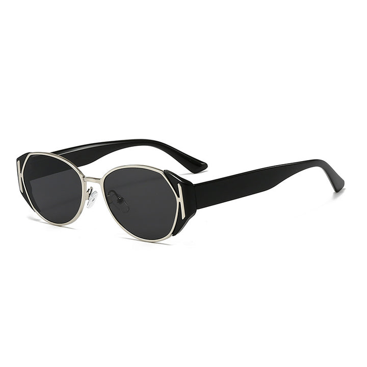 Damen modische Sonnenbrille mit markantem Rahmen Karnz