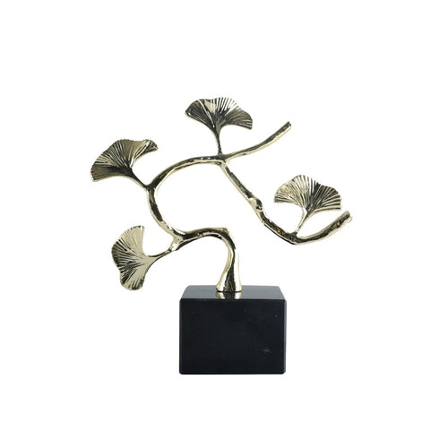 Ginkgo Blatt Dekorative Skulptur