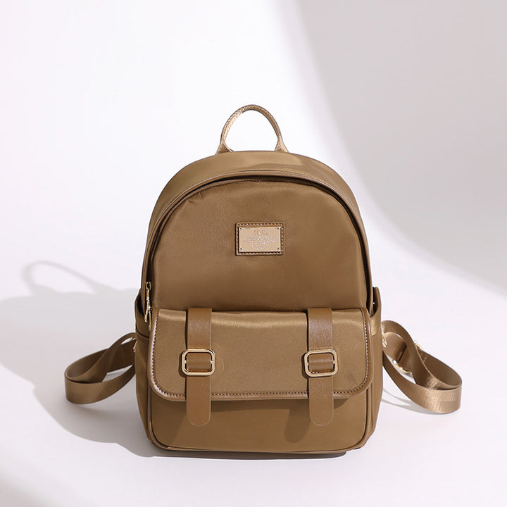Kompakte Leder Rucksack