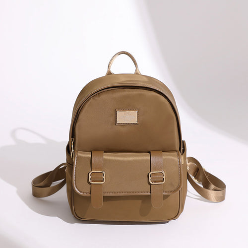 Kompakte Leder Rucksack