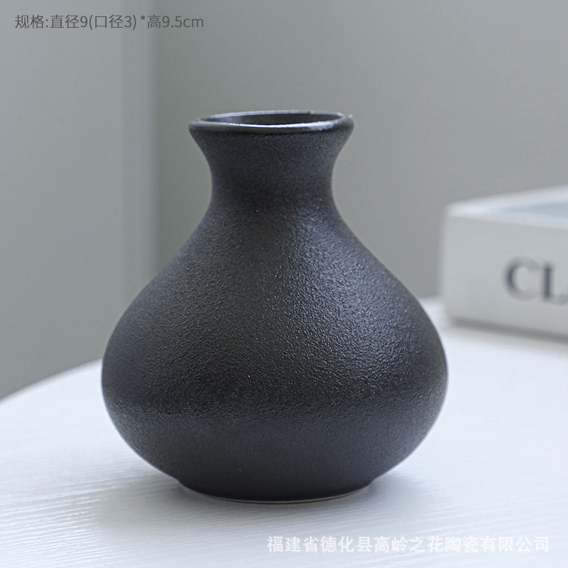 Elegante Minimalistische Keramische Blumenvase