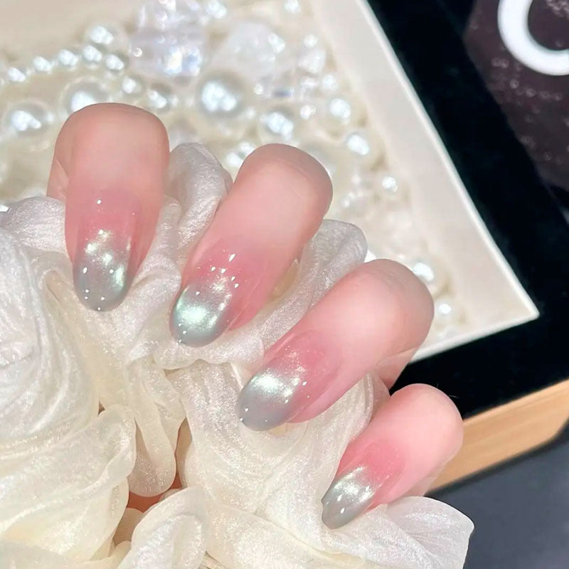 Verspielt Hase-Themen Press-On Nagelkunst Set Karnz