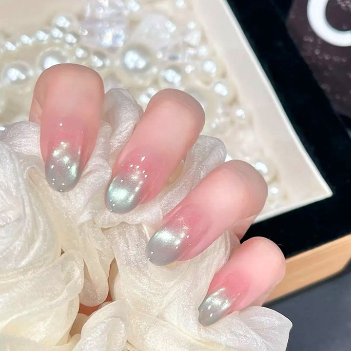 Verspielt Hase-Themen Press-On Nagelkunst Set Karnz