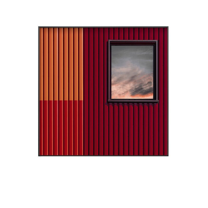 Dekorative geometrische Wandkunst
