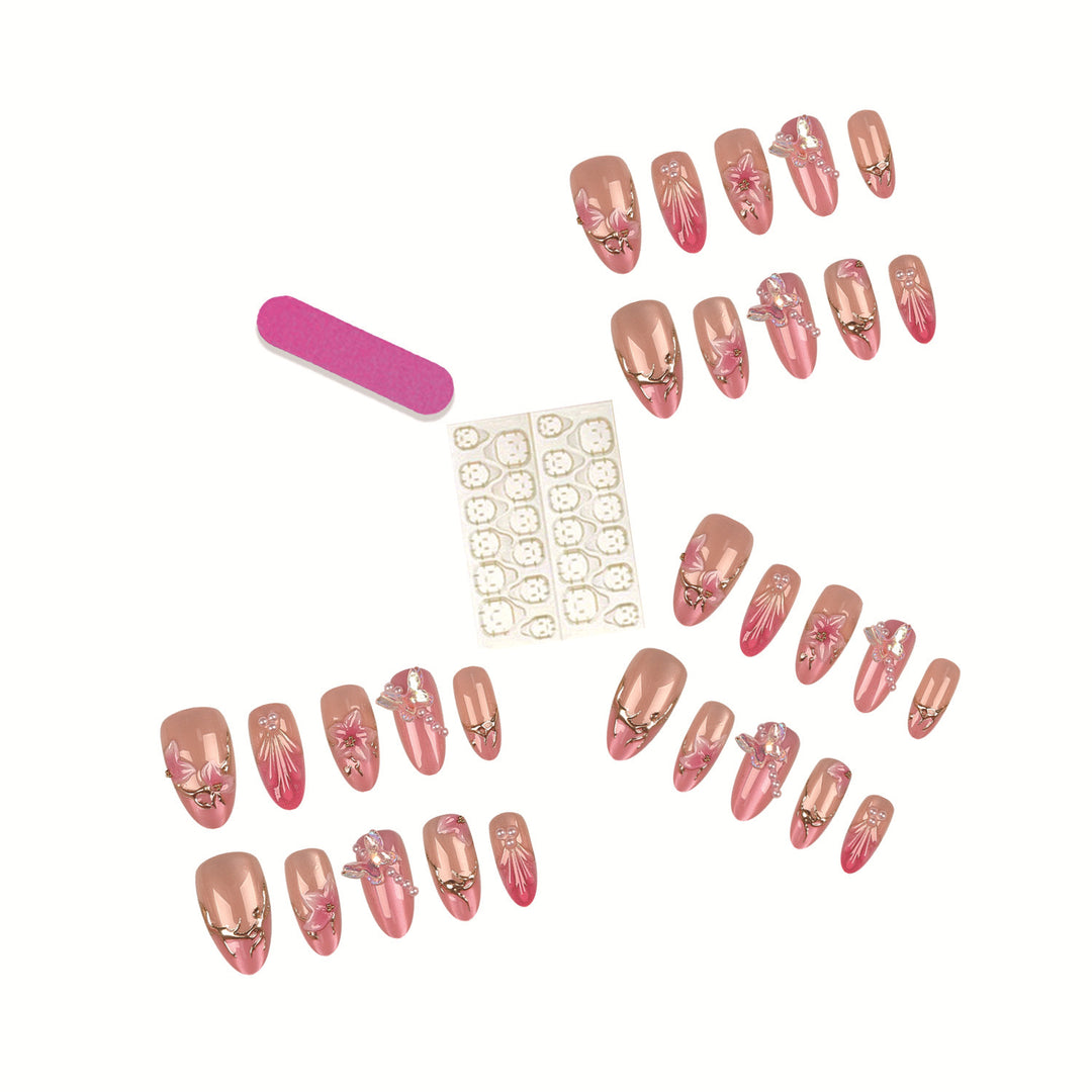 Blumenkunst Press-On Nagelset  1790956094