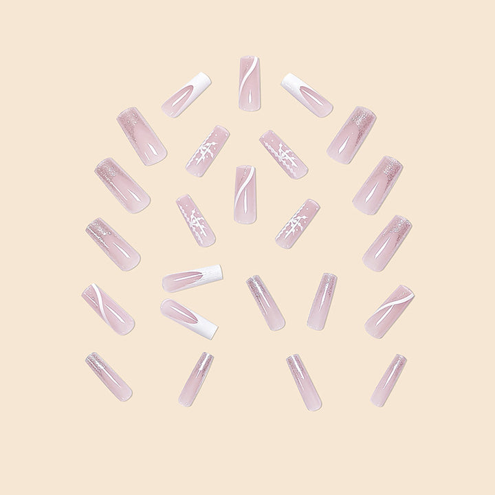 Elegante Künstlerische 3D Nagelverlängerungen