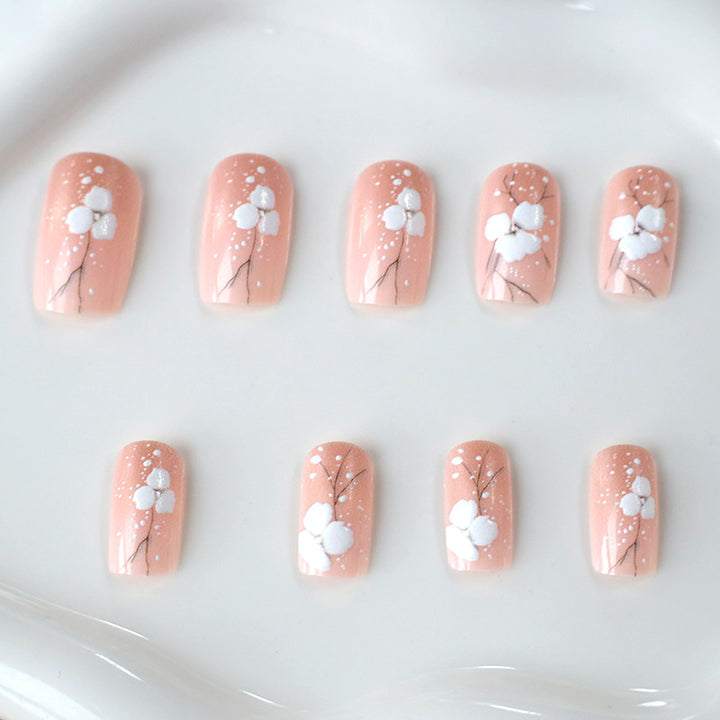 Florale Acrylnagelkunst-Verstärkungen Karnz 1789915083