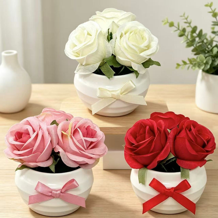 Elegante dekorative Rosenblüte für die Heimdekoration