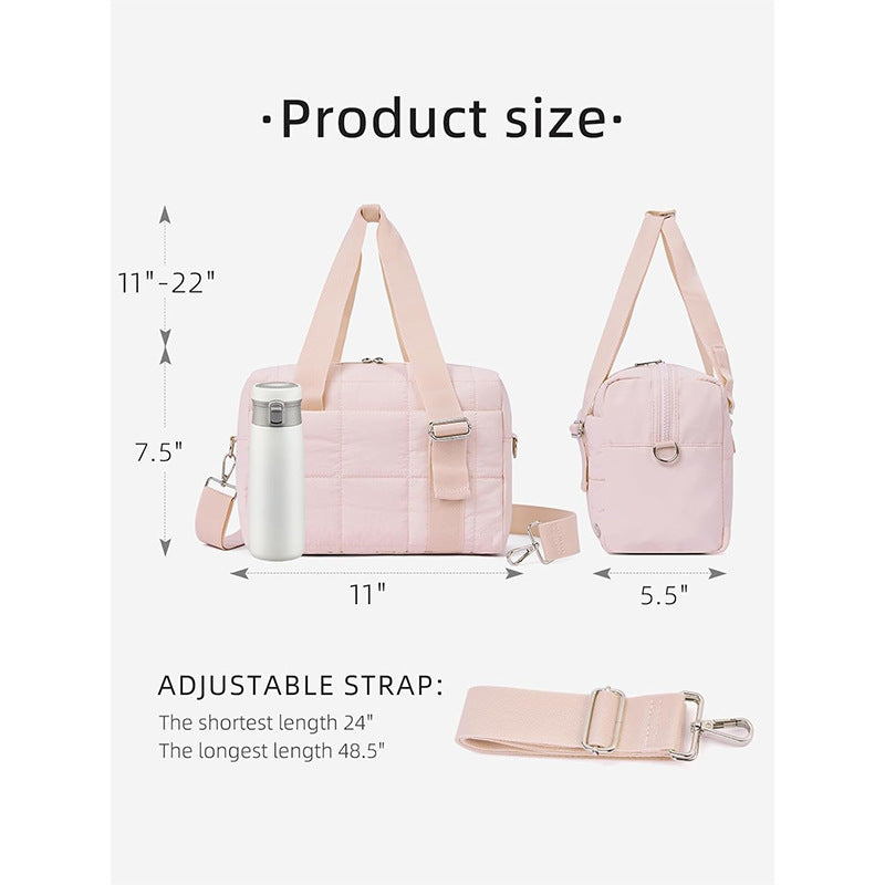 Elegante Laptop-Tasche mit Abnehmbarem Schultergurt Karnz