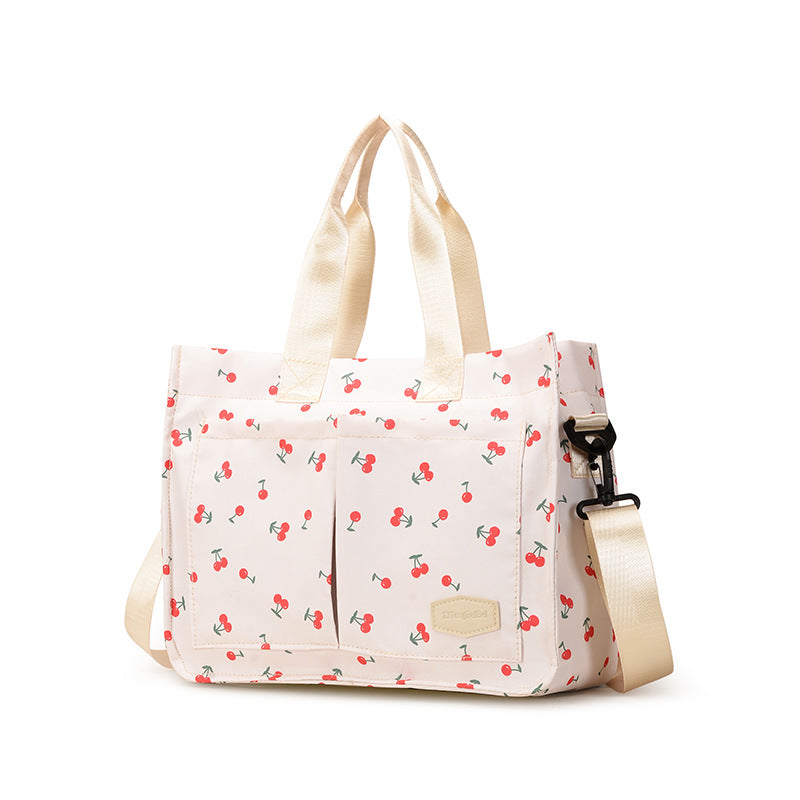 Verspielt bedruckte isolierte Lunch-Tasche Karnz