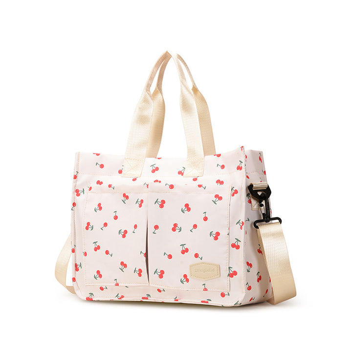 Verspielt bedruckte isolierte Lunch-Tasche Karnz