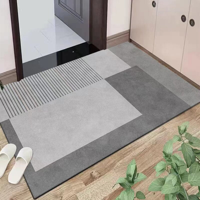 Geometrisch gemusterter Teppich