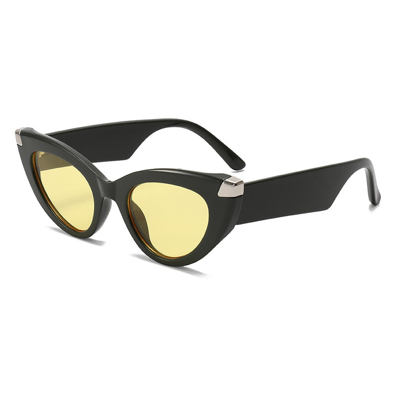 Damen Cat-Eye Sonnenbrille im luxuriösen Tortoise-Design Karnz