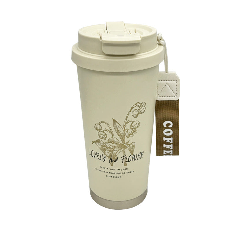 Damen Thermobecher mit bequemem Tragegriff Karnz