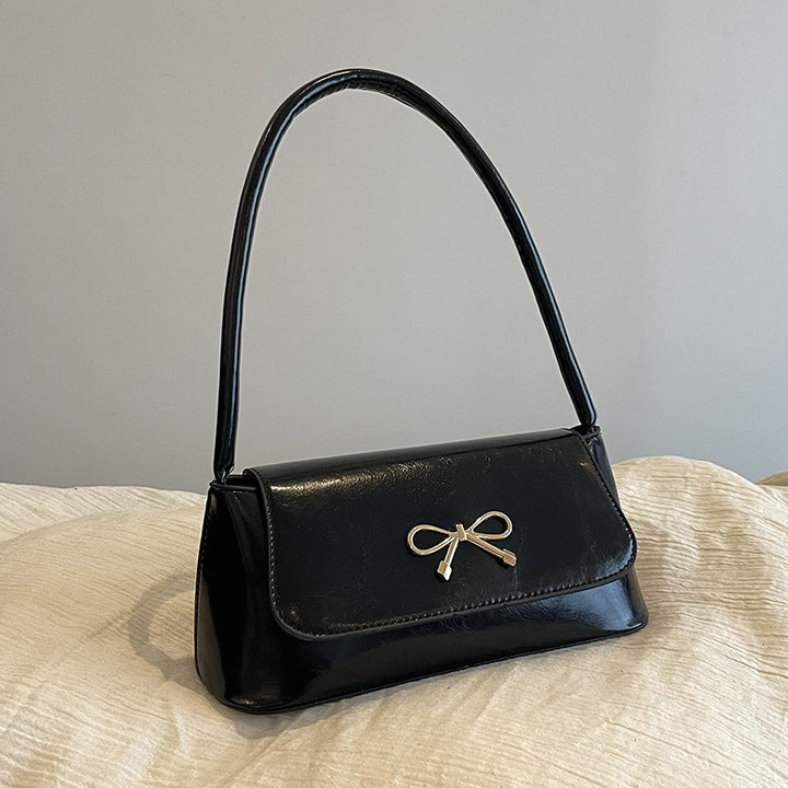 Elegante Bow-Detail Handheld Handtasche