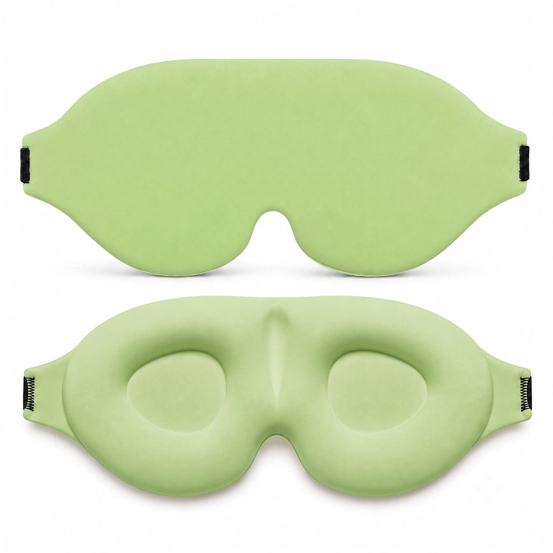Skulptierte ergonomische Augenmaske aus Memory-Schaum fürs Schlafen Karnz