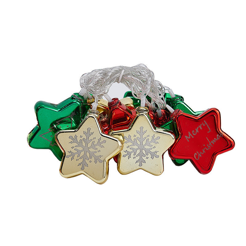 Festliche Lichterkette mit Weihnachtskugeln Karnz