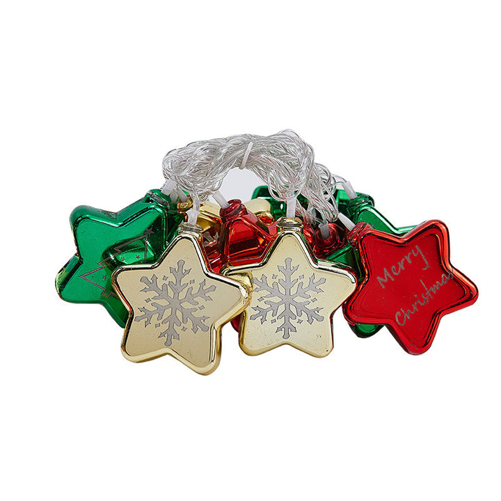 Festliche Lichterkette mit Weihnachtskugeln Karnz