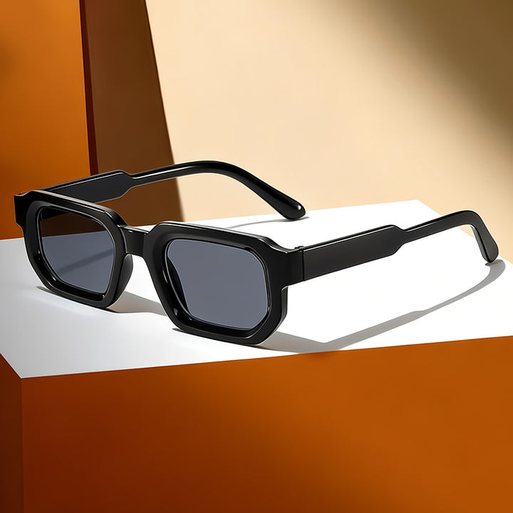 Retro Geometrische Sonnenbrille Karnz