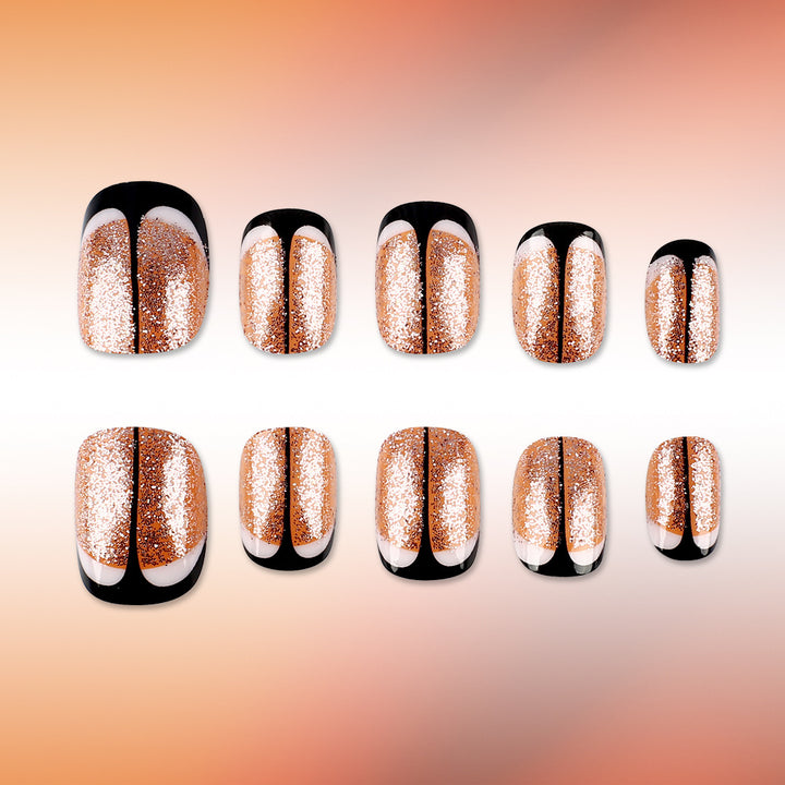 Glamorous Press-On Nail Art Set Karnz