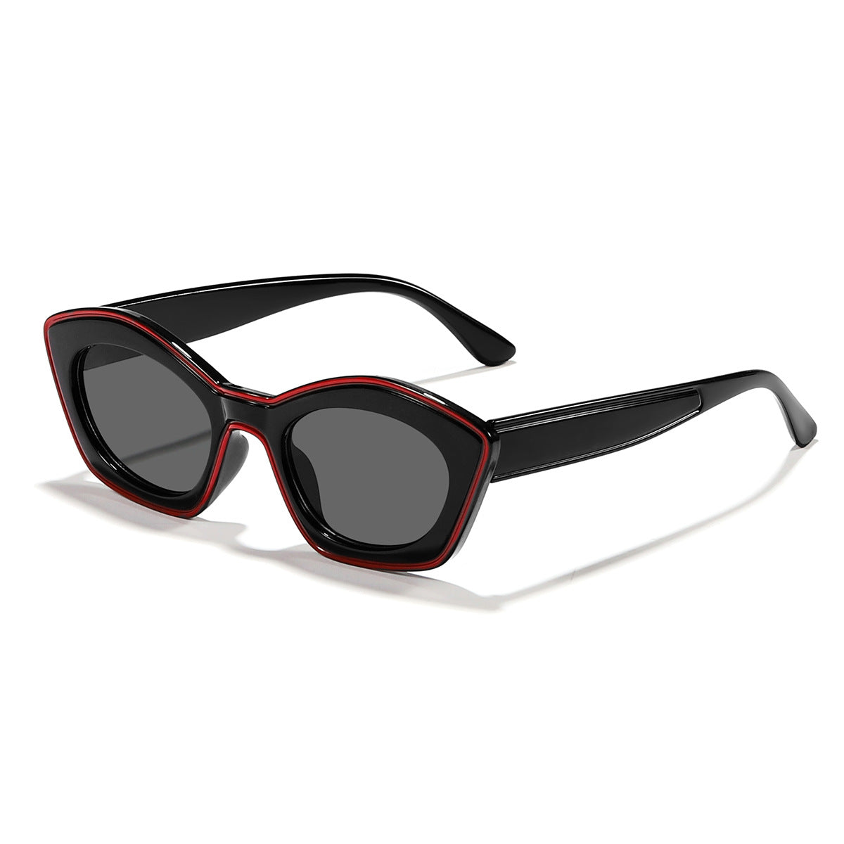 Damen modische Sonnenbrille mit elegantem Rahmen und trendigem Design Karnz