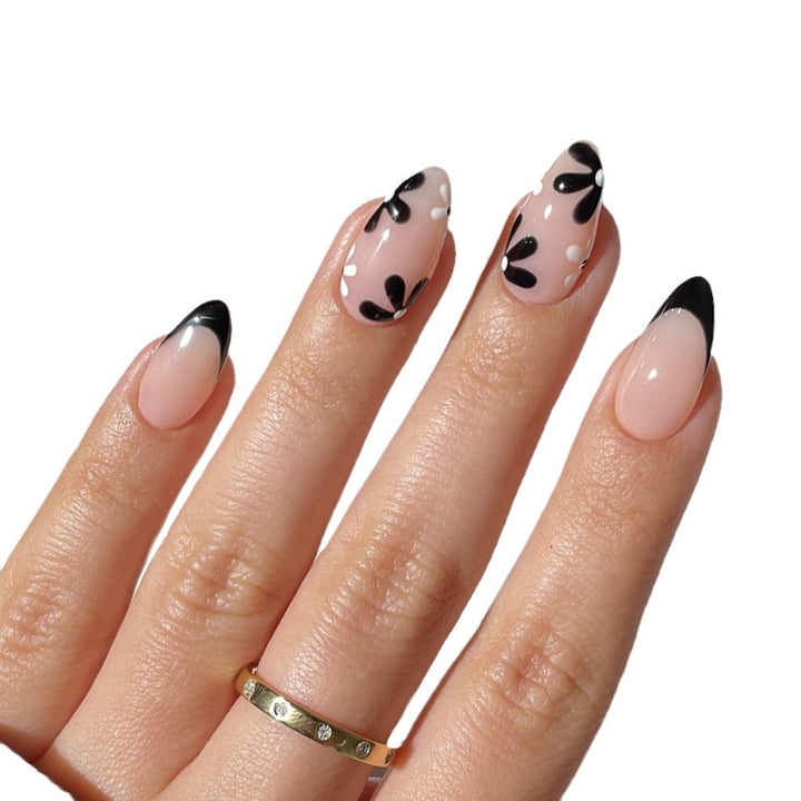 Künstlerische Florale-Kreative Nagelverlängerungen