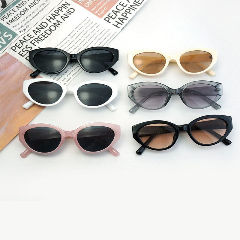 Damen Modische Cat-Eye Sonnenbrille mit trendigem Rahmen und UV-Schutz Karnz