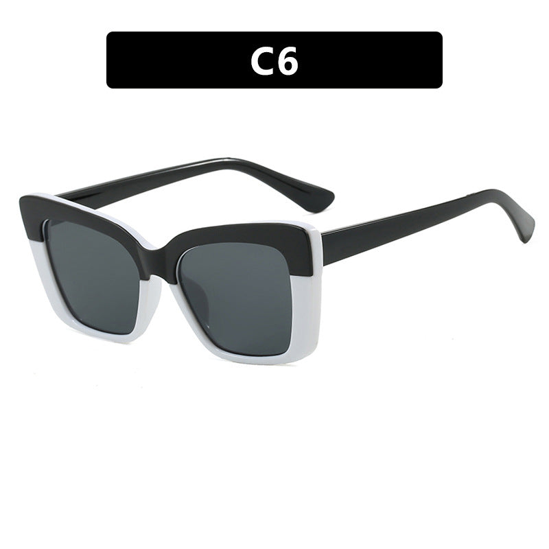 Damen modische Brille im trendigen Geometrie-Design Karnz