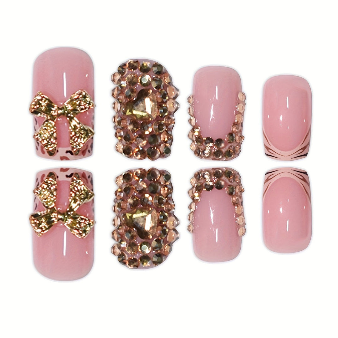 3D Glamouröses Nagelkunstset Karnz