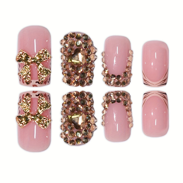3D Glamouröses Nagelkunstset Karnz