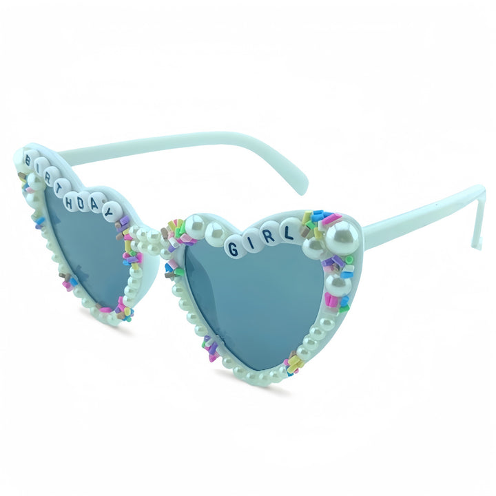 Dekorative Herzförmige Sonnenbrille Karnz